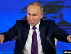 AS Ingin Hajar Putin dengan Sanksi, Ini Reaksi Rusia
