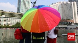 Majelis Ulama Indonesia (MUI) meminta pemerintah melarang pertemuan kelompok LGBT se-ASEAN digelar di Jakarta (CNN INDONESIA)
